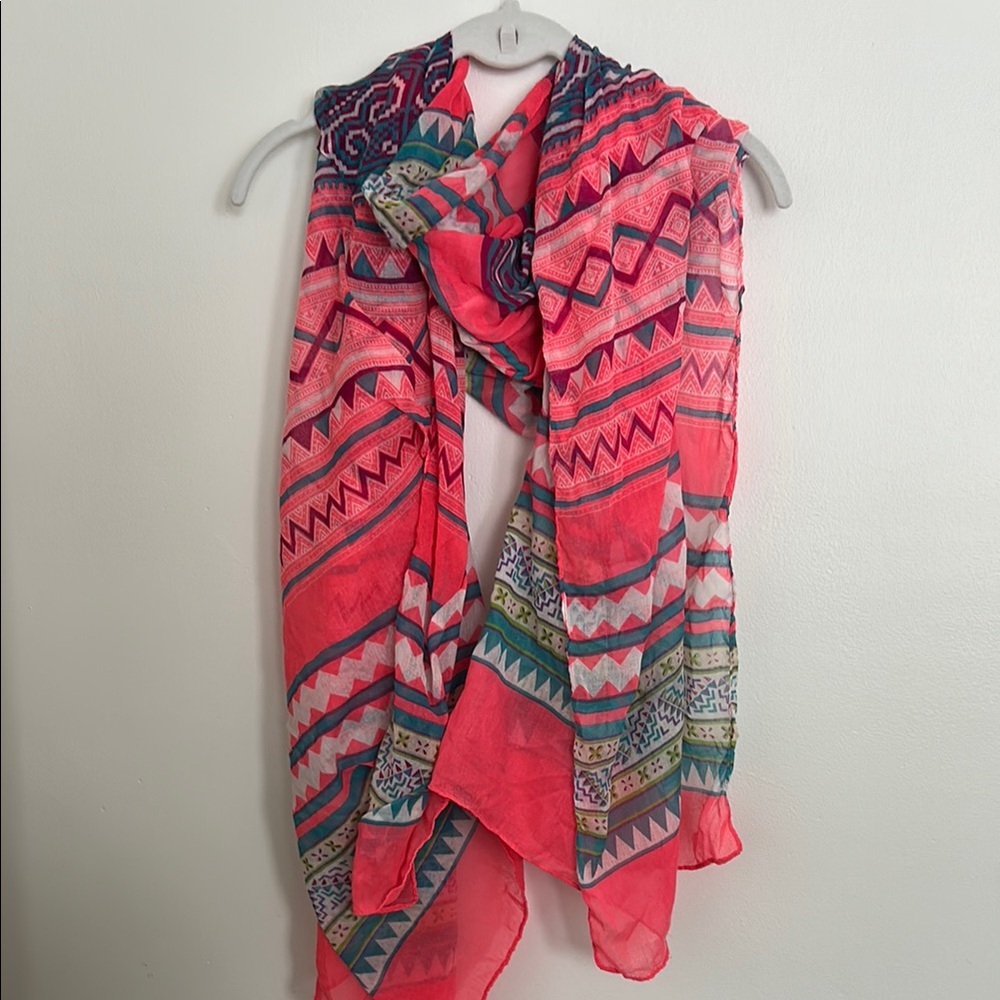 Vibrant Patterned Scarf